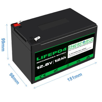 Bộ pin 12V 12Ah LiFePO4 với BMS cho máy cắt cỏ UPS Scooter