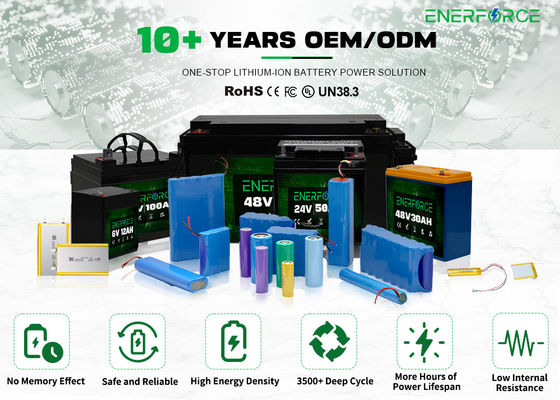6V 6Ah Lifepo4 pin lithium ion pin năng lượng có thể sạc lại