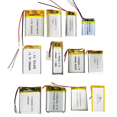 Bộ pin Lithium Polymer có thể sạc lại tùy chỉnh 3.7V 8mAh - 20000mAh Capacity