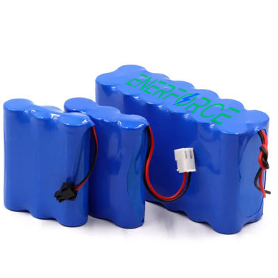 Li Ion 3S1P 18650 Bộ pin 11.1v 2600mAh Hiệu suất cao cho đèn LED