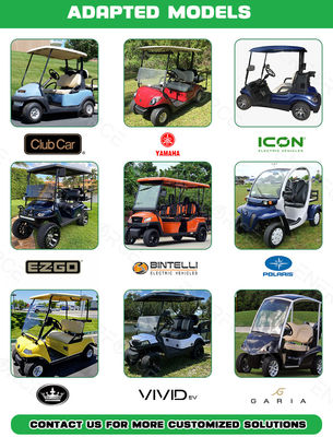48V 100Ah Golf Cart pin sạc lại Lifepo4 Lithium Ion Phosphate pin
