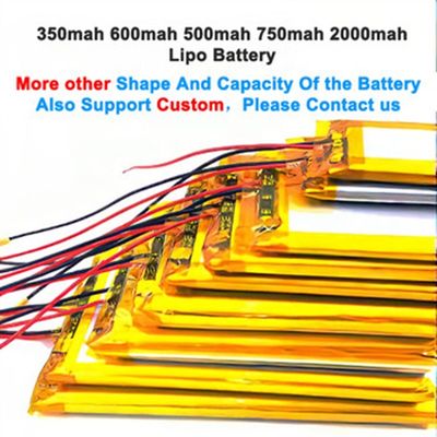 Bộ pin Lithium Polymer tùy chỉnh có thể sạc lại dung lượng cao 3.7V 5000mAh Pin LIPO