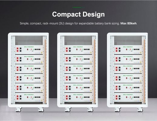 51.2V 10KW 20KW 30KW Hệ thống lưu trữ năng lượng dân cư Bộ pin lithium chồng lên nhau