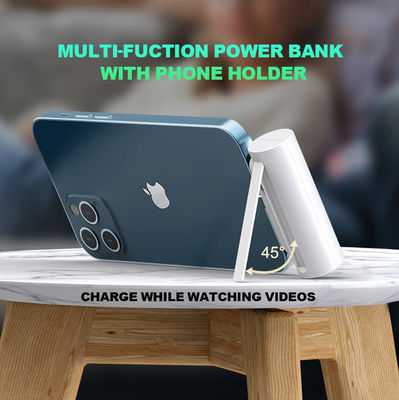 Superlight 5000mAh Portable Mobile Power Bank với sạc không dây