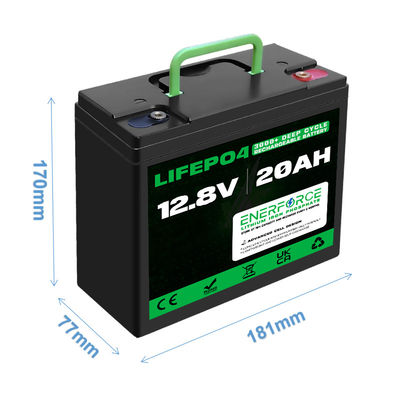Pin sạc 12V 20Ah LiFePO4 với BMS cho xe ba bánh điện hai bánh