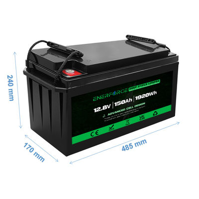 OEM 12V 150Ah LiFePO4 Bộ pin cho hệ thống điện khẩn cấp EPS