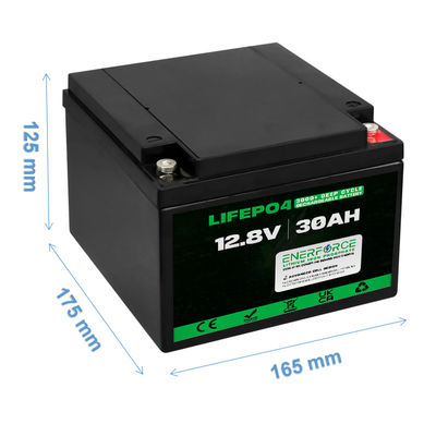Pin sạc 12V 30Ah LiFePO4 cho dụng cụ điện và thiết bị giải trí