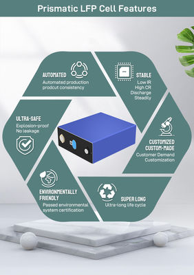 EVE Lifepo4 3.2V 304AH Lithium Iron Phosphate LFP pin 4000 chu kỳ cho năng lượng mặt trời