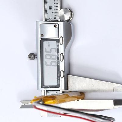 Lipo 3.7 V Lithium Polymer pin sạc lại 1050mAh Cho thiết bị điện tử tiêu dùng