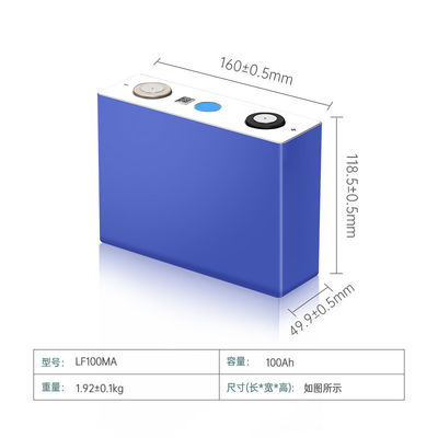 EVE LFP LiFePO4 Cell Prismatic 3.2 V 100Ah Để lưu trữ năng lượng đáng tin cậy