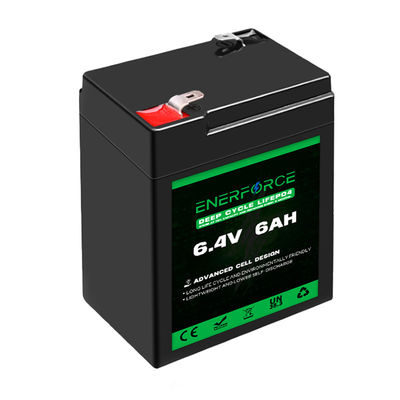 6.4V 6Ah 8Ah sạc lại Lifepo4 pin Pack 32650/32700
