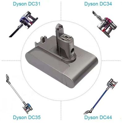 22.2V 2000mAh Công cụ điện pin lithium ion Dyson DC34 pin thay thế