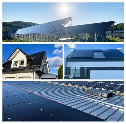 Photovoltaic PV Bifacial Solar Panel 415W Hiệu suất cao