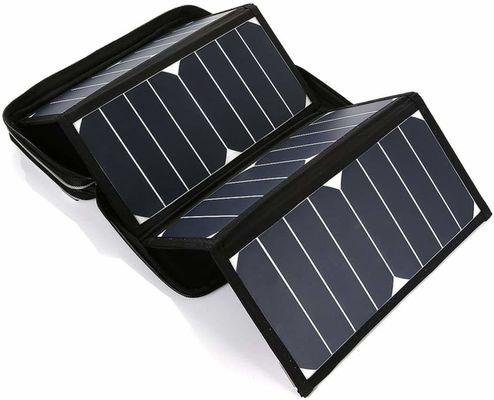26W Năng lượng mặt trời Photovoltaic PV tấm pin mặt trời cho du lịch cắm trại Bộ sạc khẩn cấp