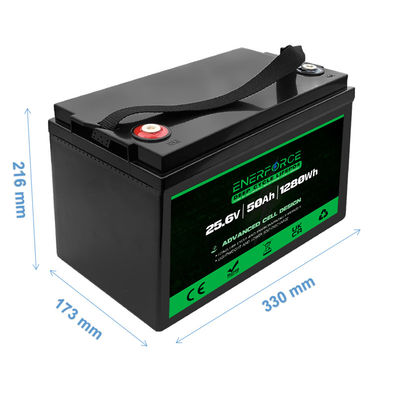 LFP pin Lithium Phosphate 24V 50Ah Lifepo4 pin cho xe gôn và thuyền