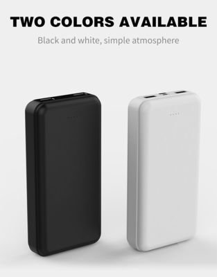 OEM Sản phẩm sạc lại USB Power Bank cầm tay 20000mah Capacity cao với màn hình LED