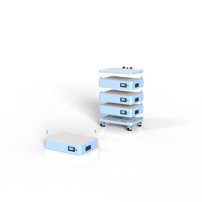 51.2V 10KW LFP pin lithium xếp chồng hiệu suất cao cho hệ thống năng lượng mặt trời