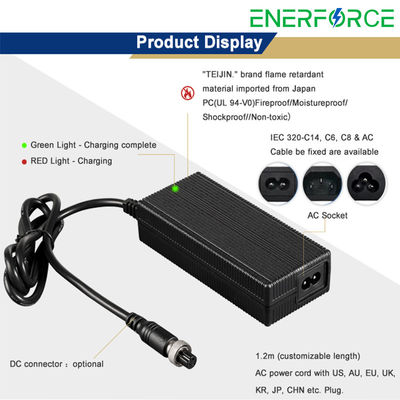 Phụ kiện pin lithium OEM Bộ sạc pin lithium 60V Cho xe tay ga điện