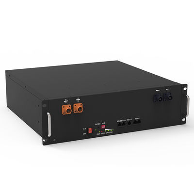 10kWh 51.2V 200Ah LiFePO4 Rack Mount Lithium Battery Cho nhà lưu trữ năng lượng mặt trời