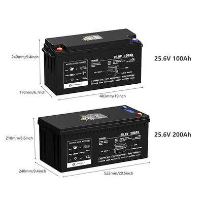12v 24v 100ah 120ah 200ah 300ah Lifepo4 Bluetooth Iron Phosphate pin pin 100 Kwh Lithium Pack Với Bluetooth
